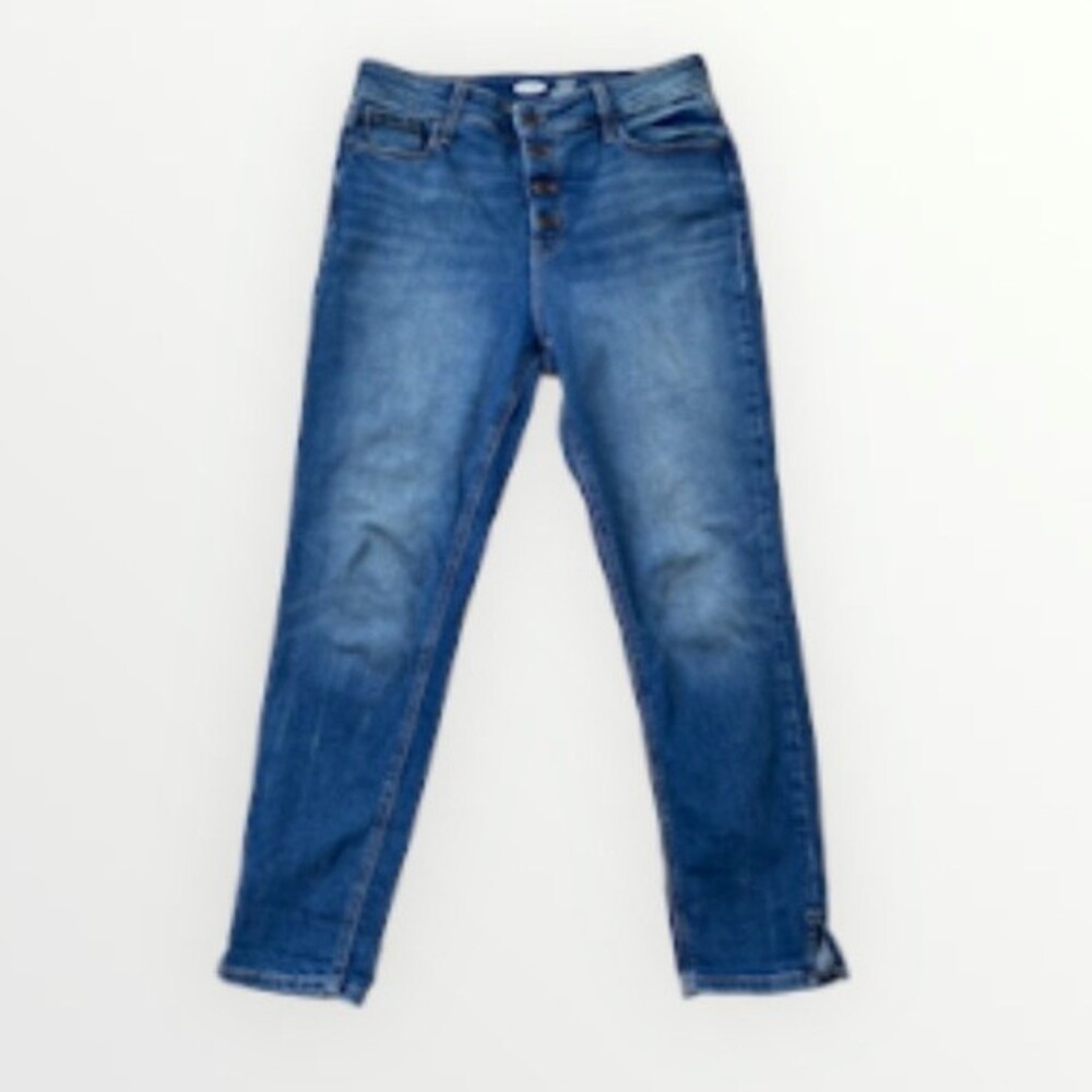 Old Navy High Rise Rockstar Super Skinny Denim Women's Size 8 Blue